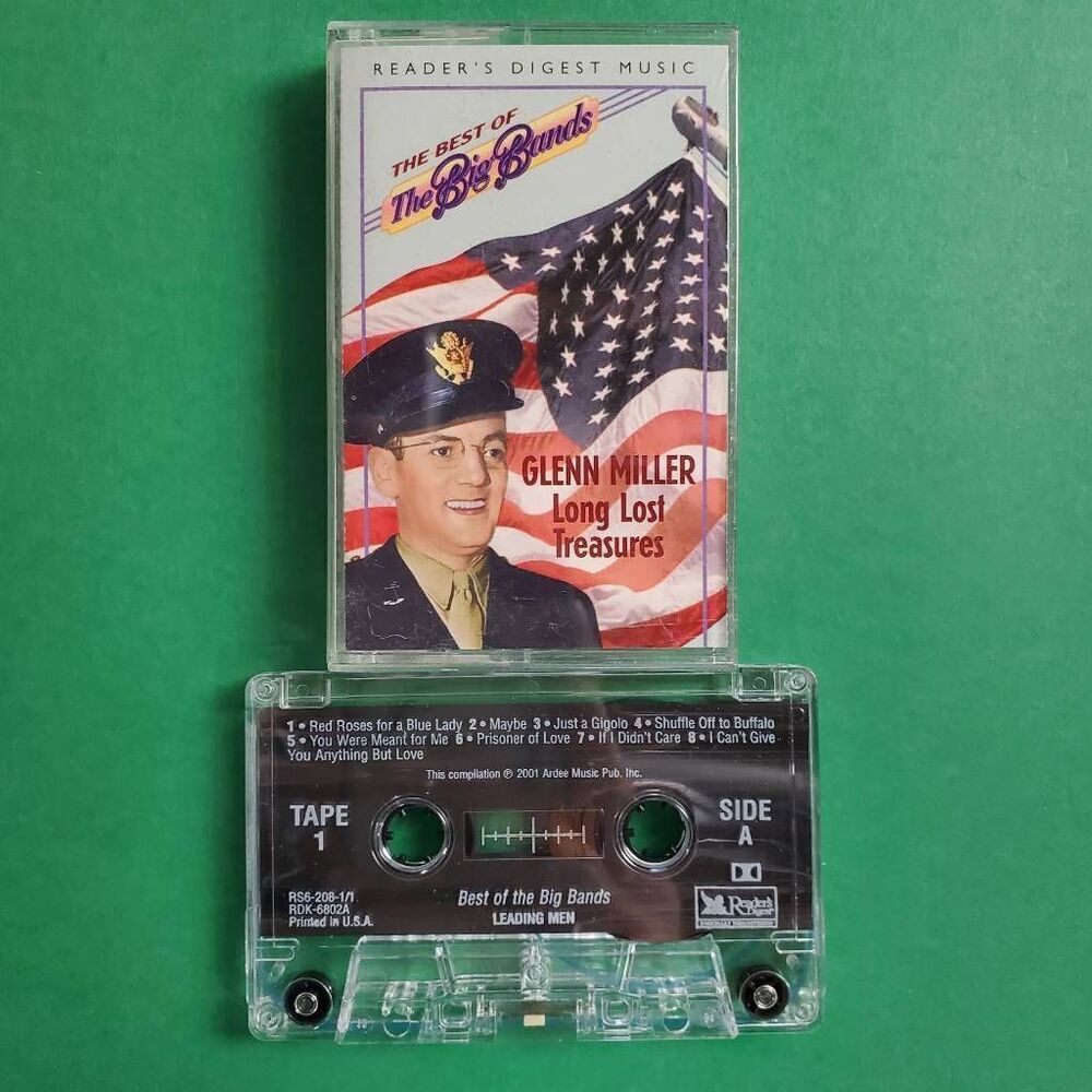 Glenn Miller Long Lost Treasures Cassette Reader’s Digest